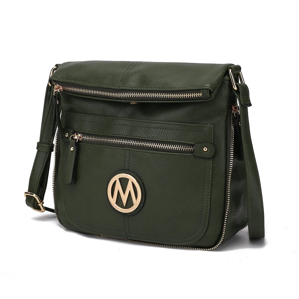 8759 Crossbody Bag , Vegan Leather Messenger Purse – Designer Pocketbook